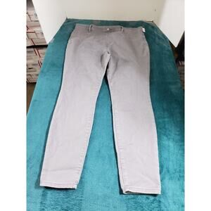 Time and Tru Jeans Extra Large Womens Gray Stretch Denim High Rise Skinny NWT